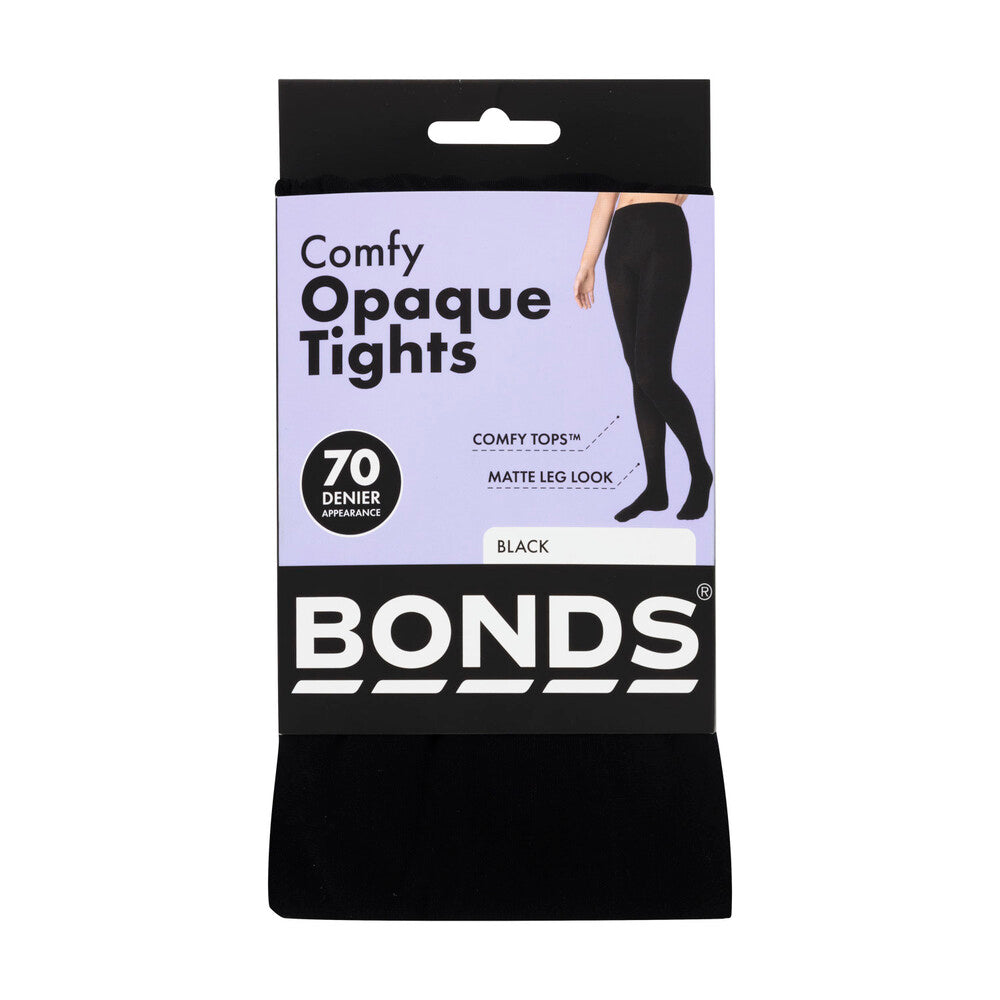 Bonds 70d Opaque/ No Dig Tight Black Sm/med - 1 PACK