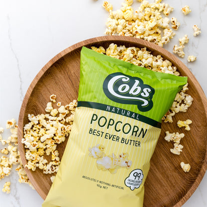 Cobs Natural Popcorn Best Ever Butter 90g