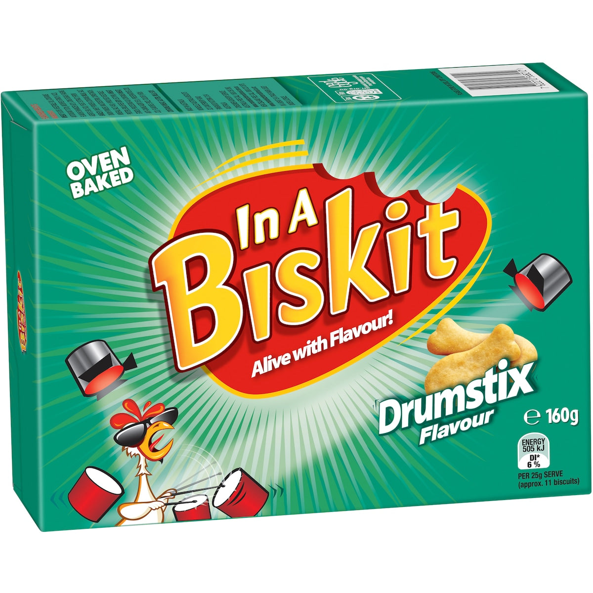 In A Biskit Ritz Drumstix Crackers 160g