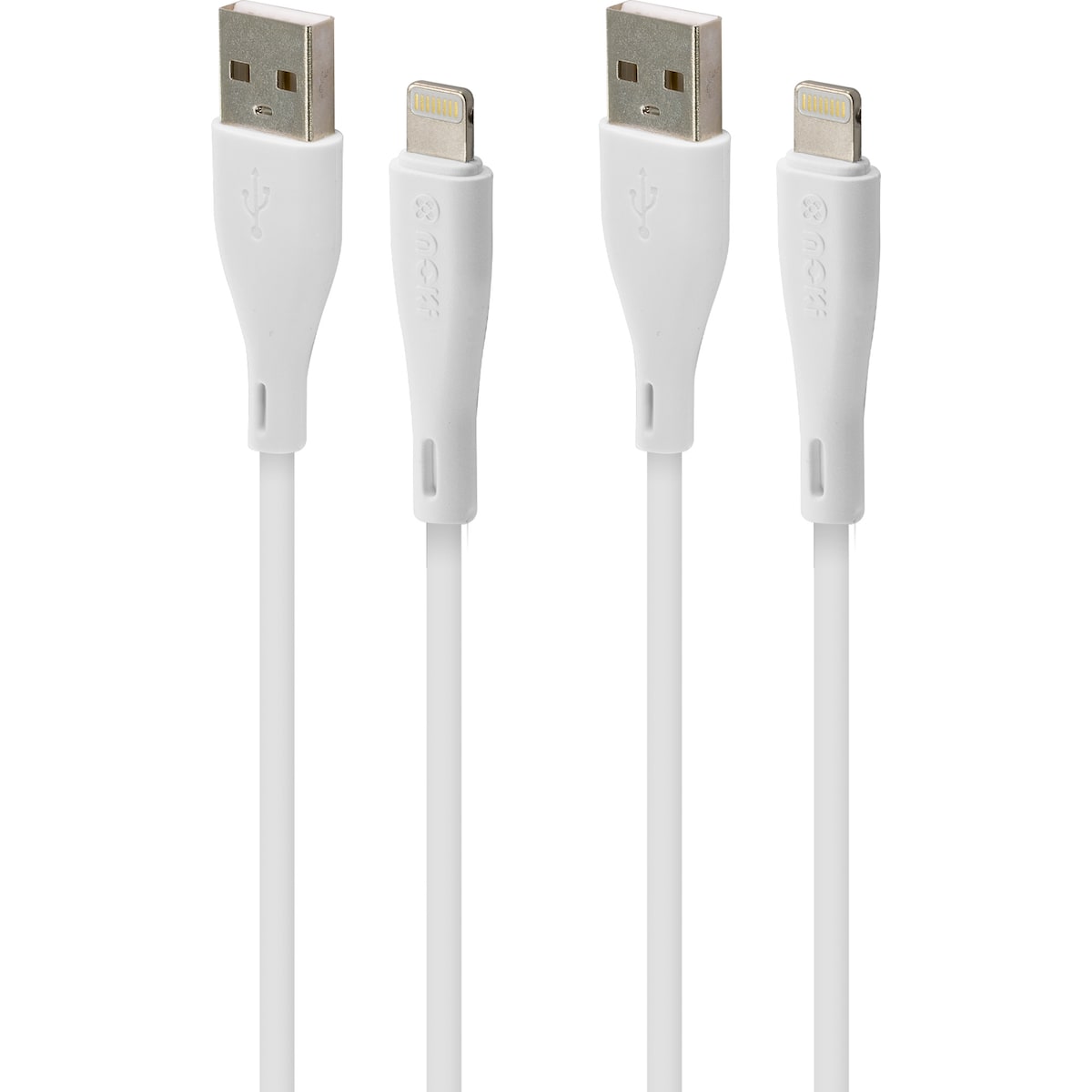 Moki Life Lightning 90cm Cables 2 Pack