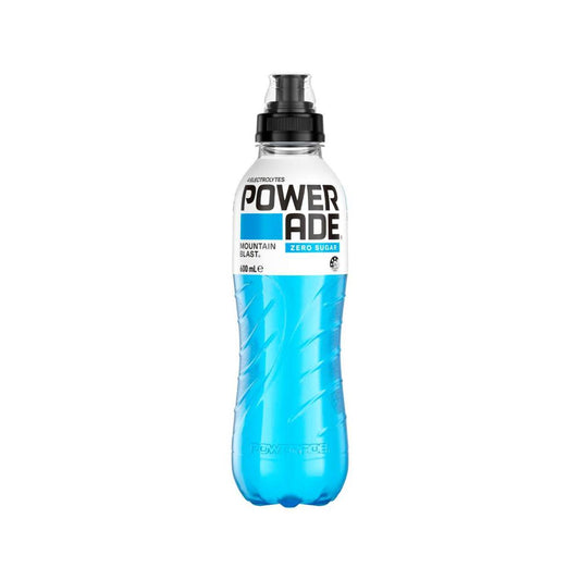 Powerade Zero Sugar Mountain Blast Drink Sipper Cap - 600mL