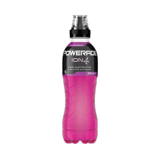 Powerade Ion4 Blackcurrent Sports Drink Sipper Cap - 600mL