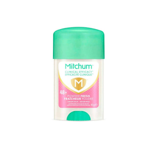 Mitchum Clinical Antiperspirant Deodorant 48 Hour Powder Fresh For Women - 45g