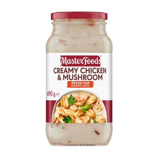MasterFoods Creamy Chicken & Mushroom Simmer Sauce - 490g