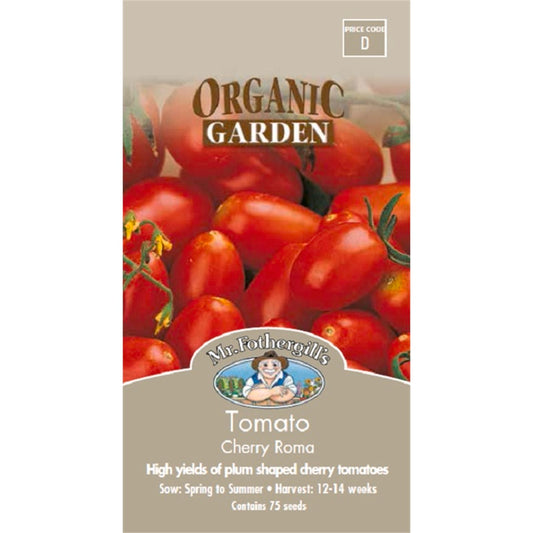 Mr Fothergill's Roma Cherry Tomato Seeds