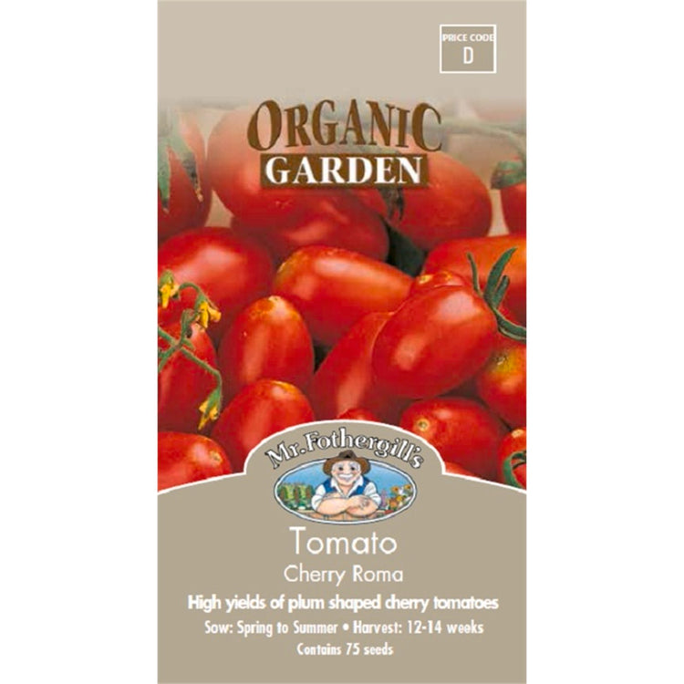 Mr Fothergill's Roma Cherry Tomato Seeds
