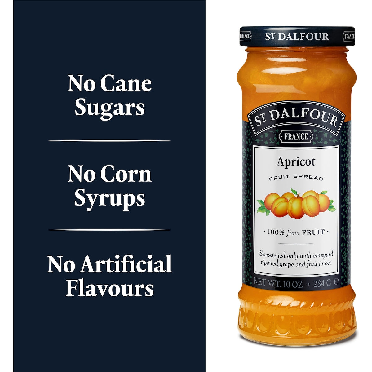 St Dalfour Apricot 284g