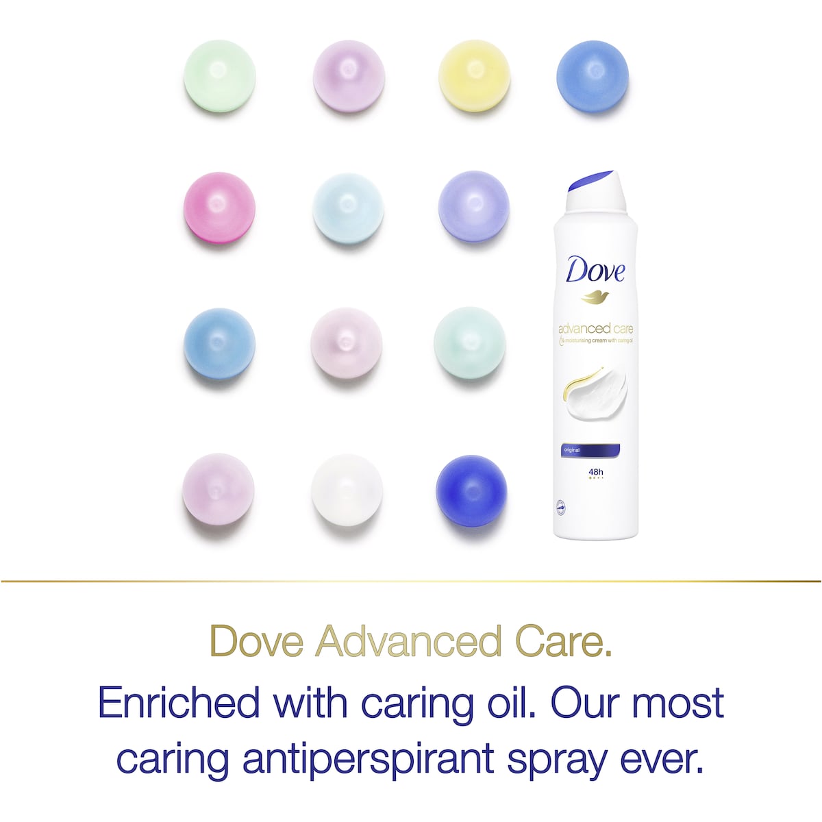 Dove Advanced Care Antiperspirant Deodorant Original 72h 150ml