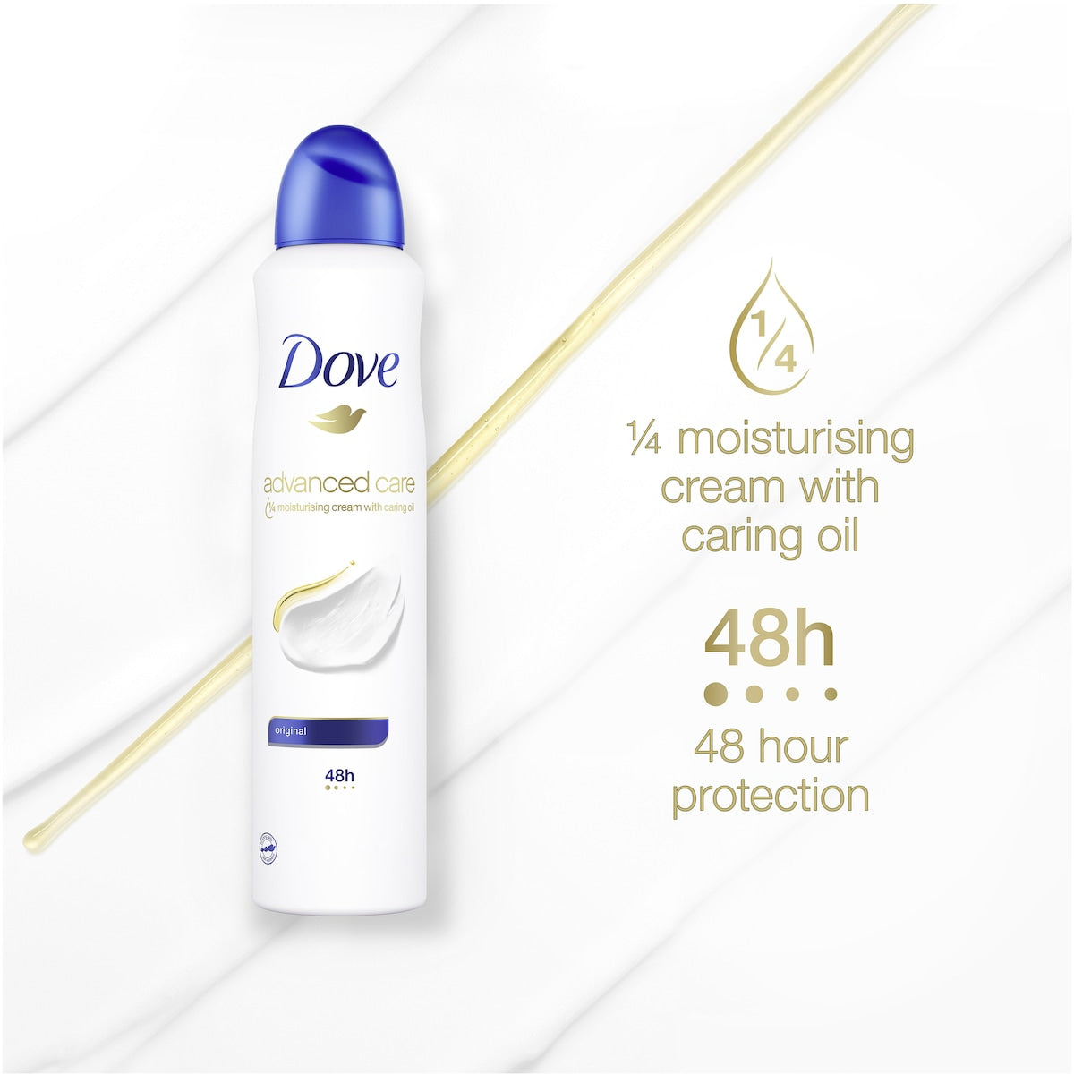 Dove Advanced Care Antiperspirant Deodorant Original 72h 150ml