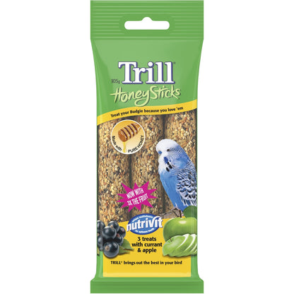 Trill Bird Honey Stick Variety Budgerigar 105g