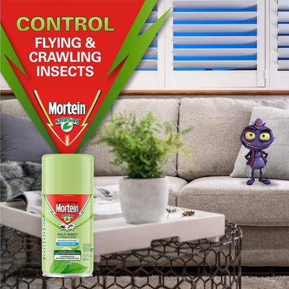 Mortein Naturgard Odourless Multi Insect Automatic Spray Refill 152g