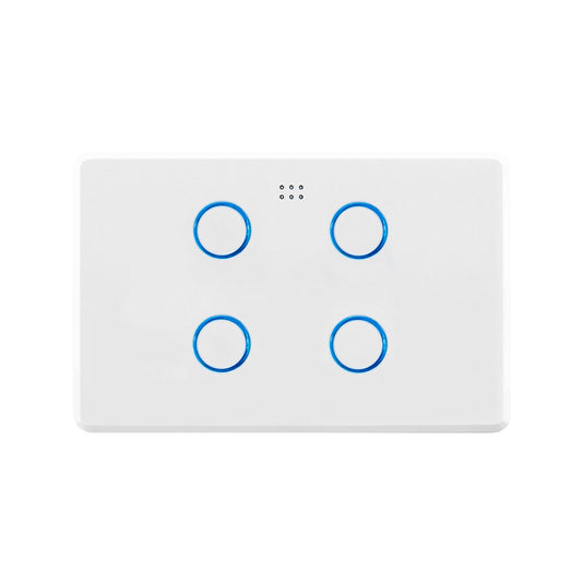 Deta Grid Connect Smart Quad Gang Touch Light Switch