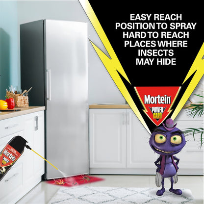 Mortein Powergard Easy Reach Crawling Insect Surface Spray 350g