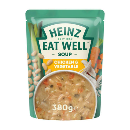Heinz Eat Well Soup Pouch Chicken & Vegetable - 380g