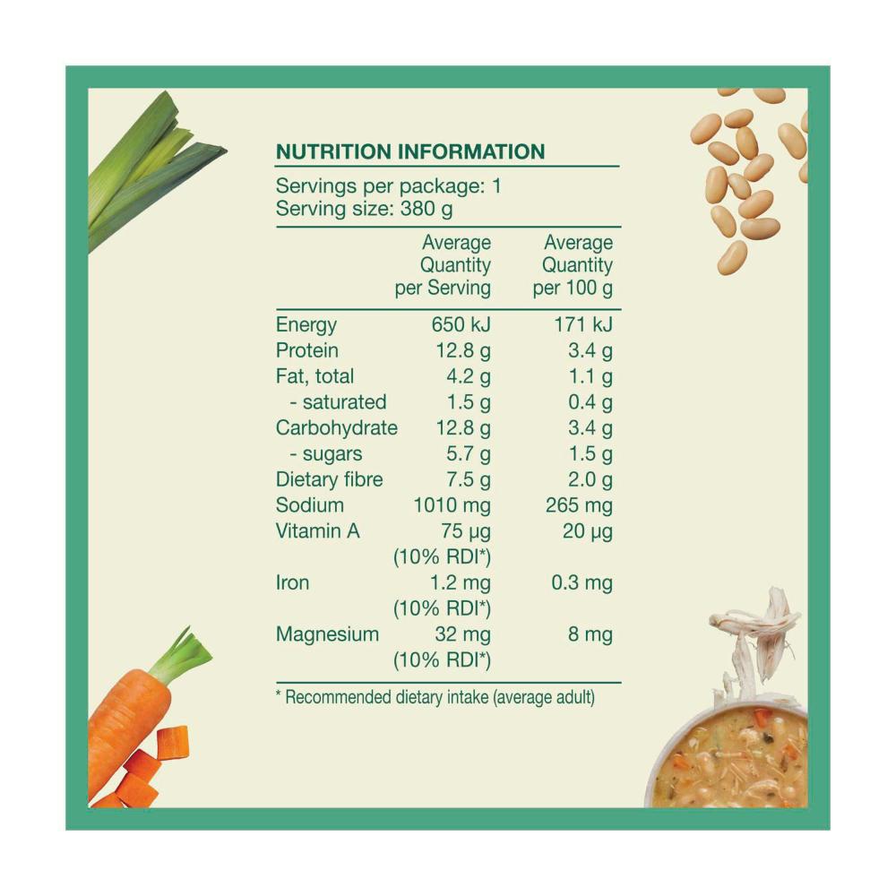 Heinz Eat Well Soup Pouch Chicken & Vegetable - 380g