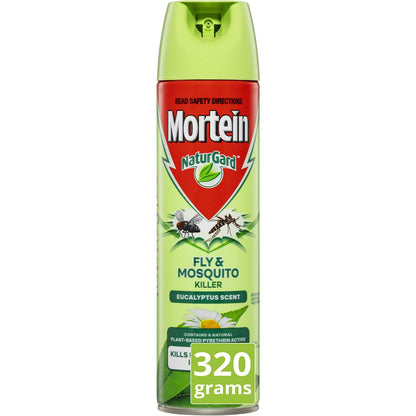 Mortein Naturgard Eucalyptus Fly & Mosquito Spray 320g