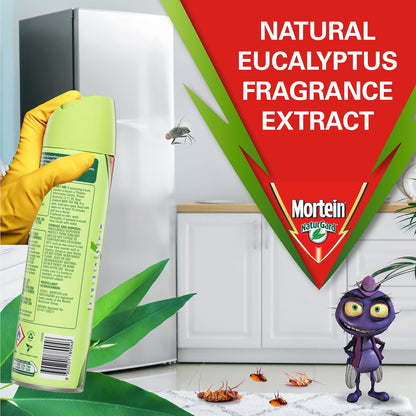 Mortein Naturgard Eucalyptus Fly & Mosquito Spray 320g