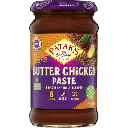 Pataks Butter Chicken Curry Paste 312g