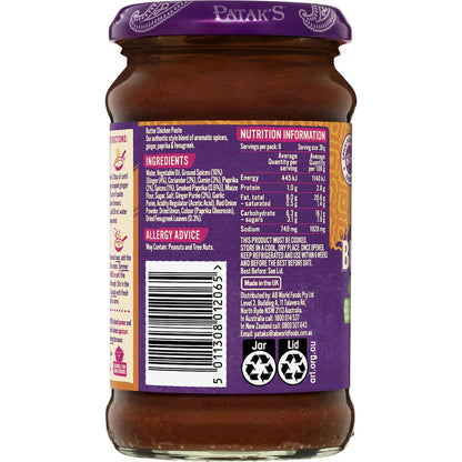 Pataks Butter Chicken Curry Paste 312g
