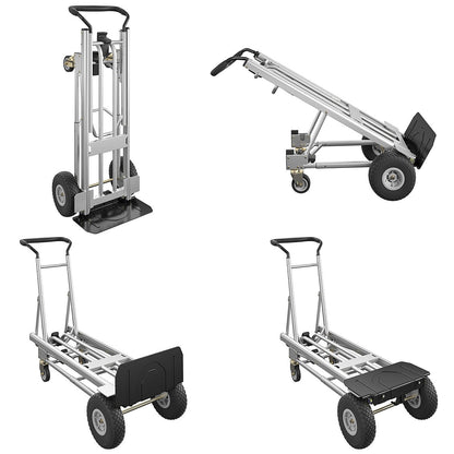 4 In 1 Folding Toe Plate Hand Truck