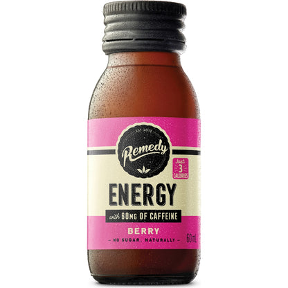 Remedy Energy With Caffeine Berry Shot 60ml
