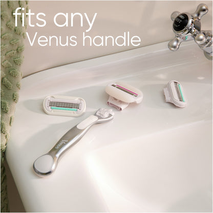 Gillette Venus Olay Comfortglide Sugarberry Razor Blades 4 Pack