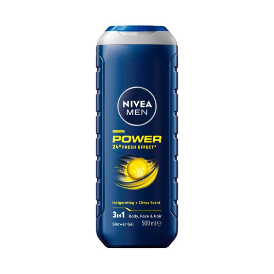 Nivea Men Power Shower Gel - 500mL