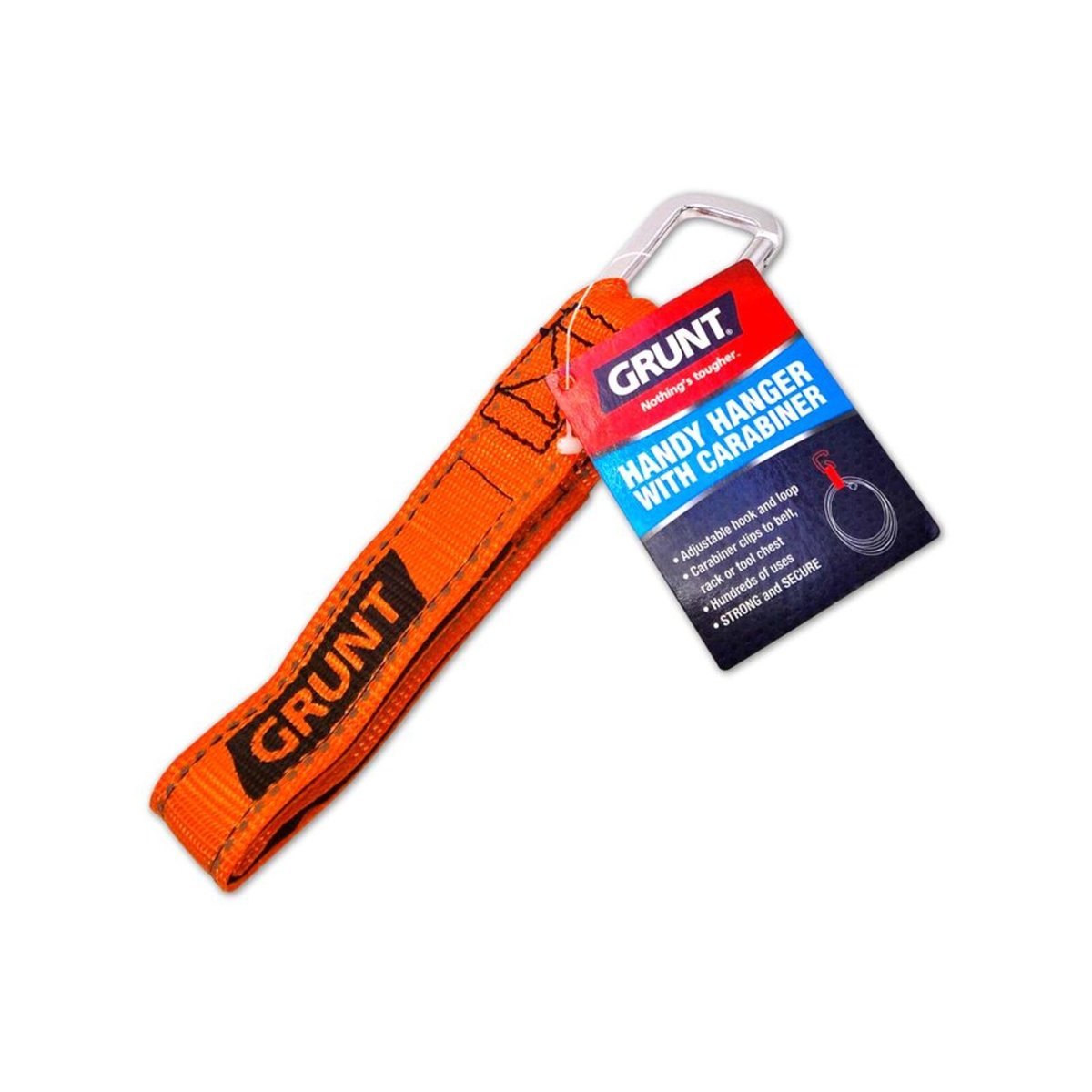 Grunt Handy Hanger - 20cm Clip - Strong Secure - Easy Carry