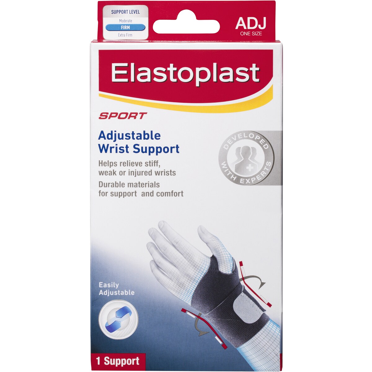 Elastoplast Protective Wrist Support Adjustable Each