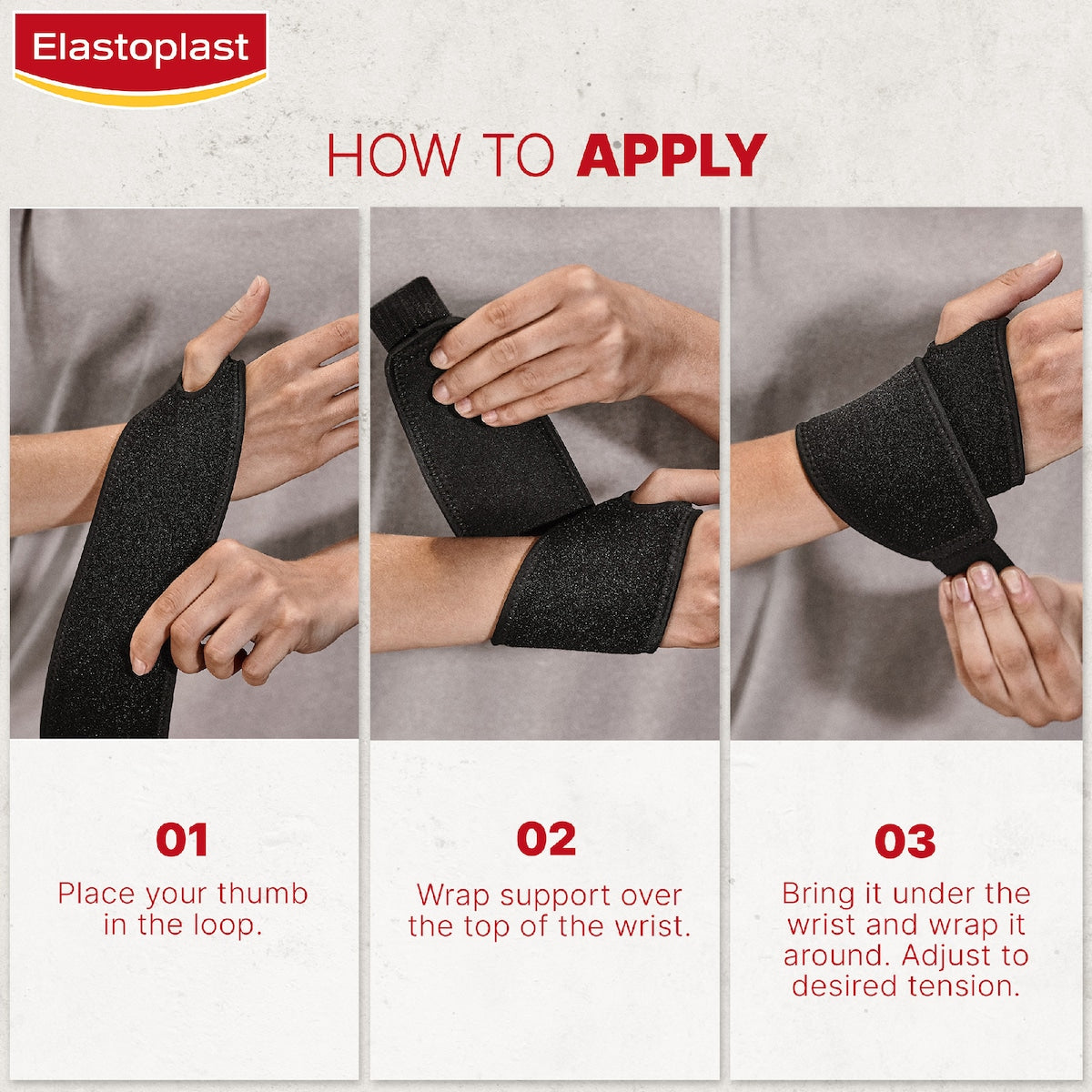 Elastoplast Protective Wrist Support Adjustable Each