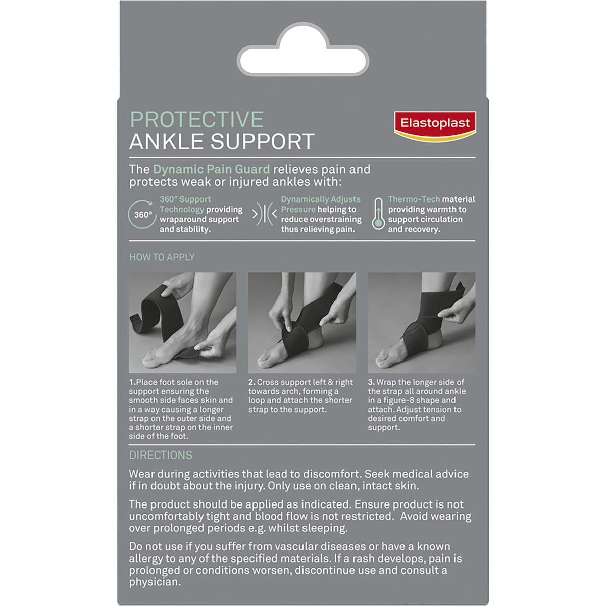 Elastoplast Protective Ankle Support Adjustable Each