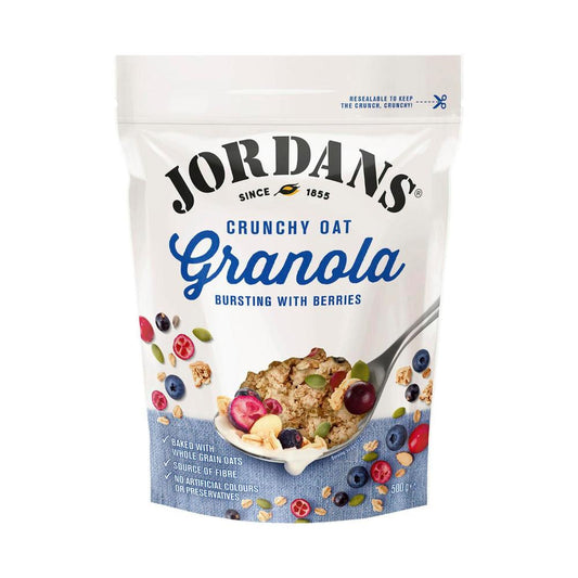 Jordans Crunchy Oat Granola With Berries Cereal - 500g