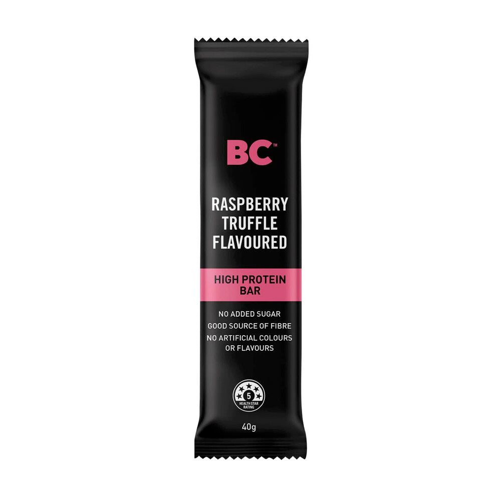 BC Snacks Raspberry Truffle Flavoured High Protein Bar - 40g