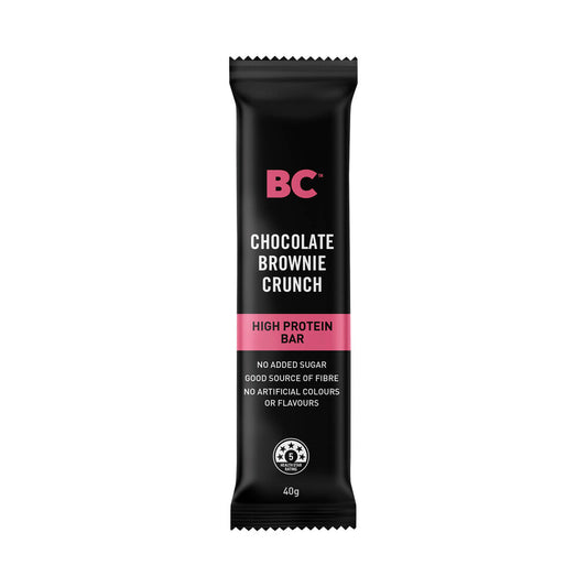 BC Snacks Chocolate Brownie Crunch High Protein Bar - 40g