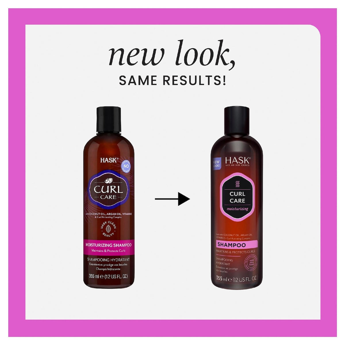 Hask Curl Care Shampoo 355ml