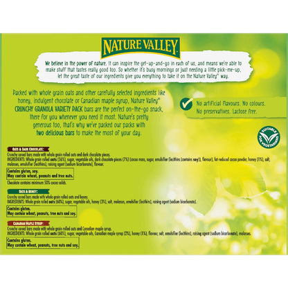 Nature Valley Crunchy Family Variety Granola Bars 504g 12 Pack