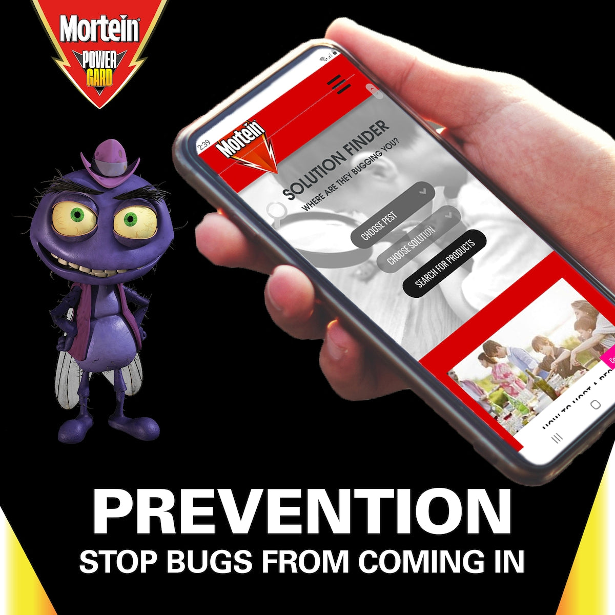 Mortein Powergard Outdoor Crawling Insect Surface Barrier Spray 350g