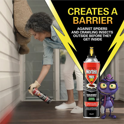 Mortein Powergard Outdoor Crawling Insect Surface Barrier Spray 350g