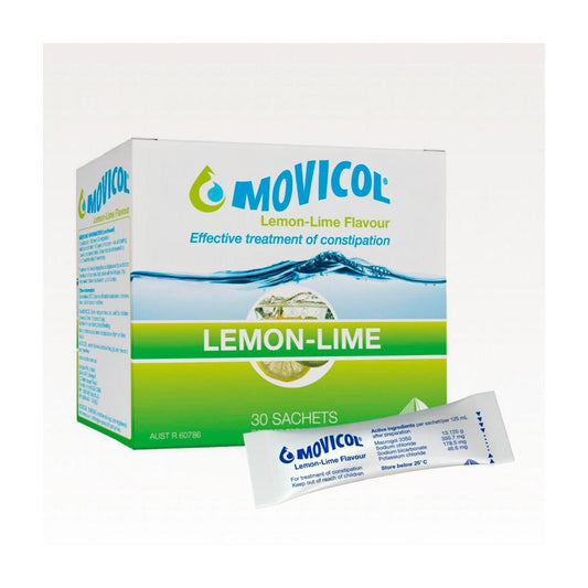 Movicol Lemon Lime Sachets - 30 pack