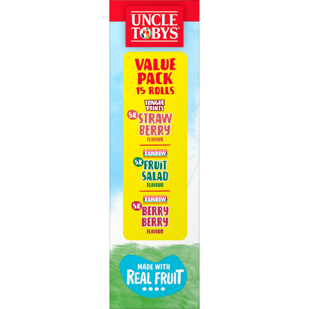 Uncle Tobys Rollups Value Pack 15 Pack