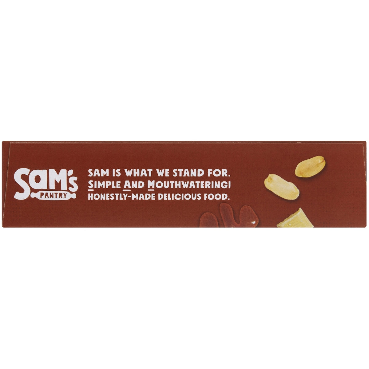 Sams Pantry Caramel Brownie Low Sugar Protein Bars 5 Pack
