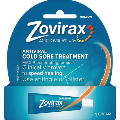Zovirax Cold Sore Cream 2g