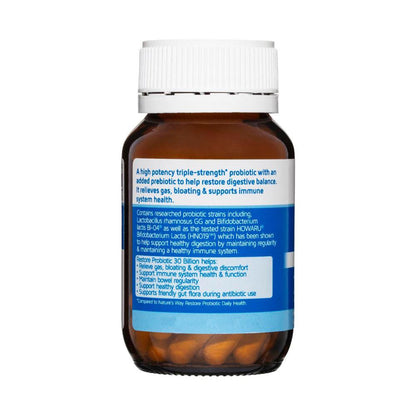 Nature's Way Restore 30 Billion Daily Probiotic Capsules - 30 pack