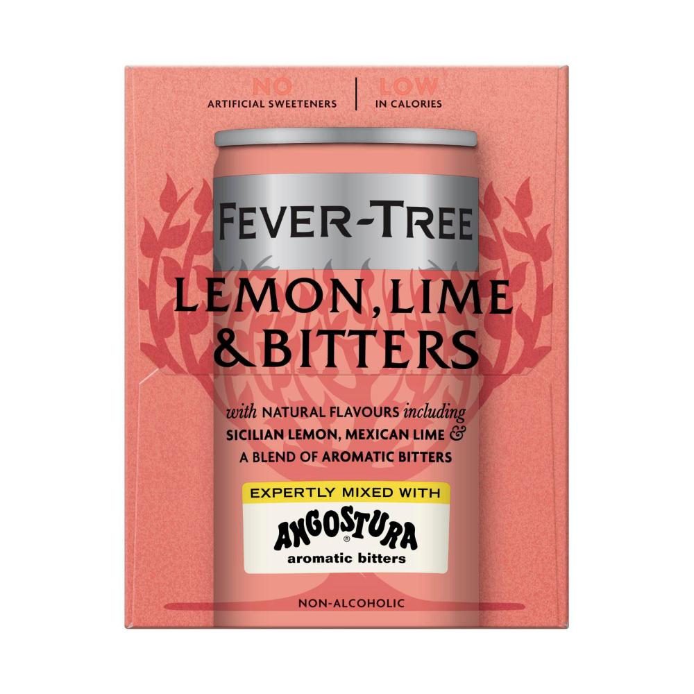 Fever Tree Lemon Lime Bitters 4 Pack - 1L