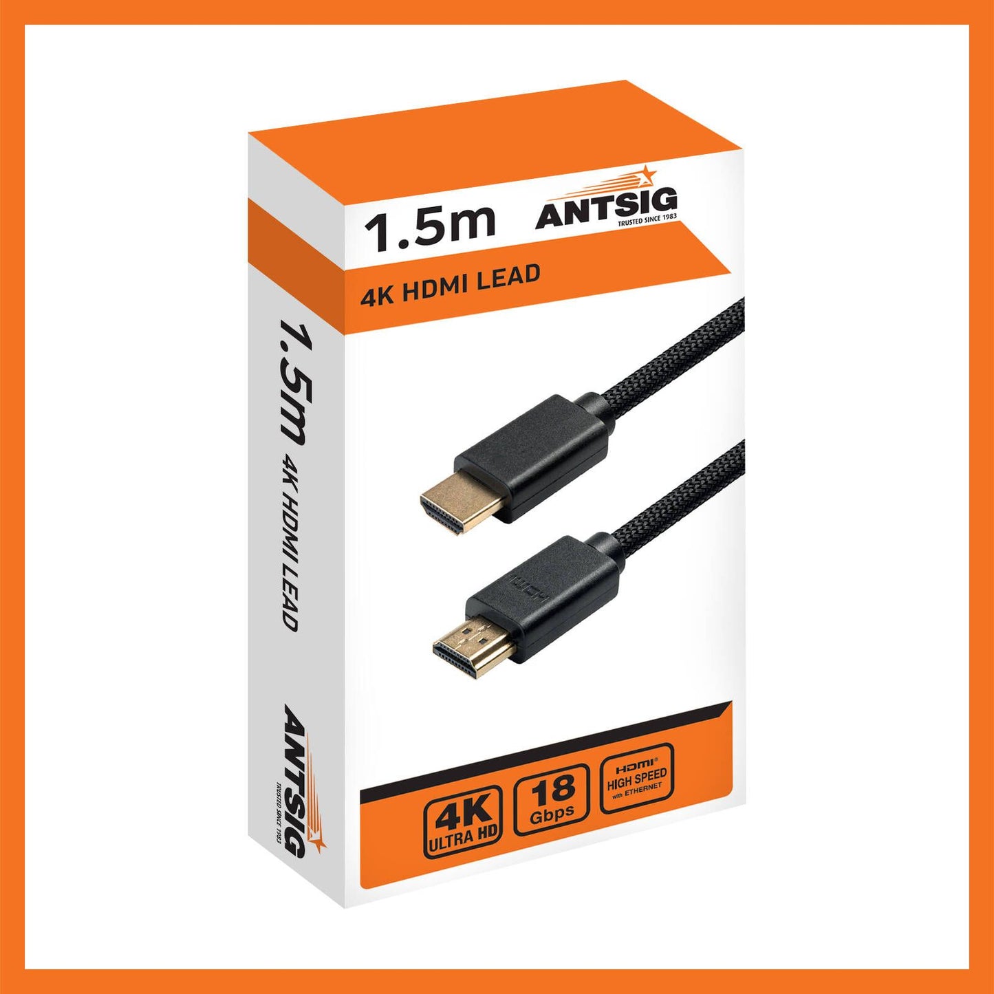 Antsig 4k HDMI Lead - 1.5m