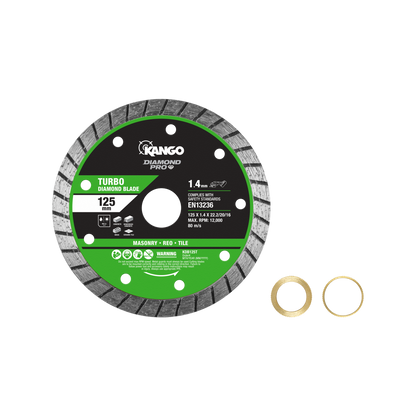 Kango Turbo Diamond Saw Blade - 125mm - Ultra Thin - Fast Cutting