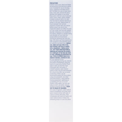 Veet Pure Legs & Body Hair Removal Cold Wax Strips 40 Pack