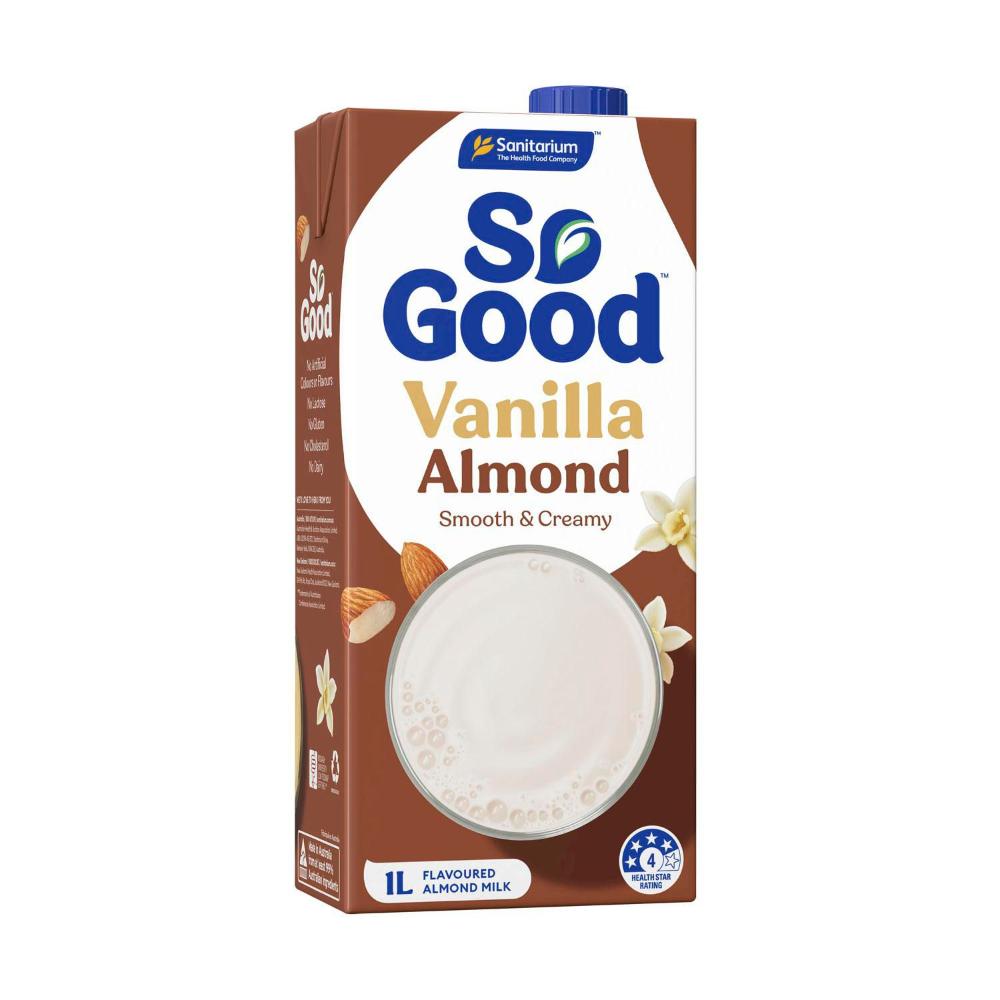 Sanitarium So Good Almond Vanilla Long Life Milk - 1L