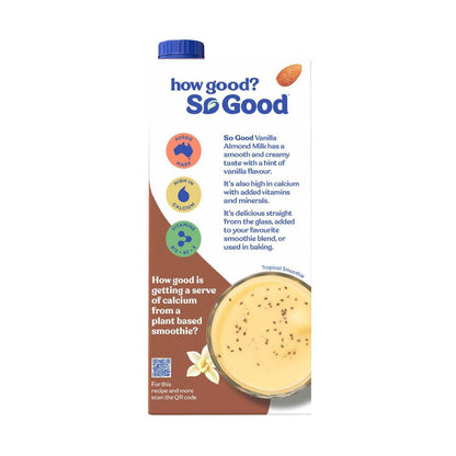 Sanitarium So Good Almond Vanilla Long Life Milk - 1L