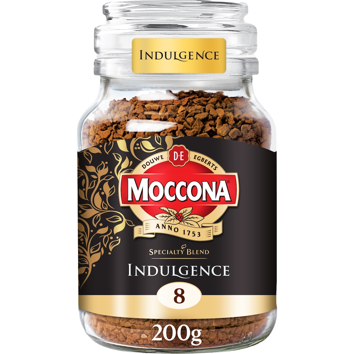 Moccona Freeze Dried Instant Coffee Specialty Blend Indulgence 200g
